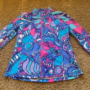Girls Lilly Pulitzer zip up jacket